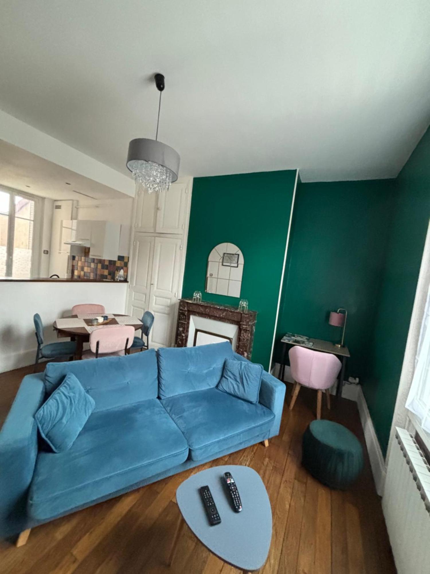 Ferienwohnung T3 Moulins Avec Garage Proche Gare Exterior foto